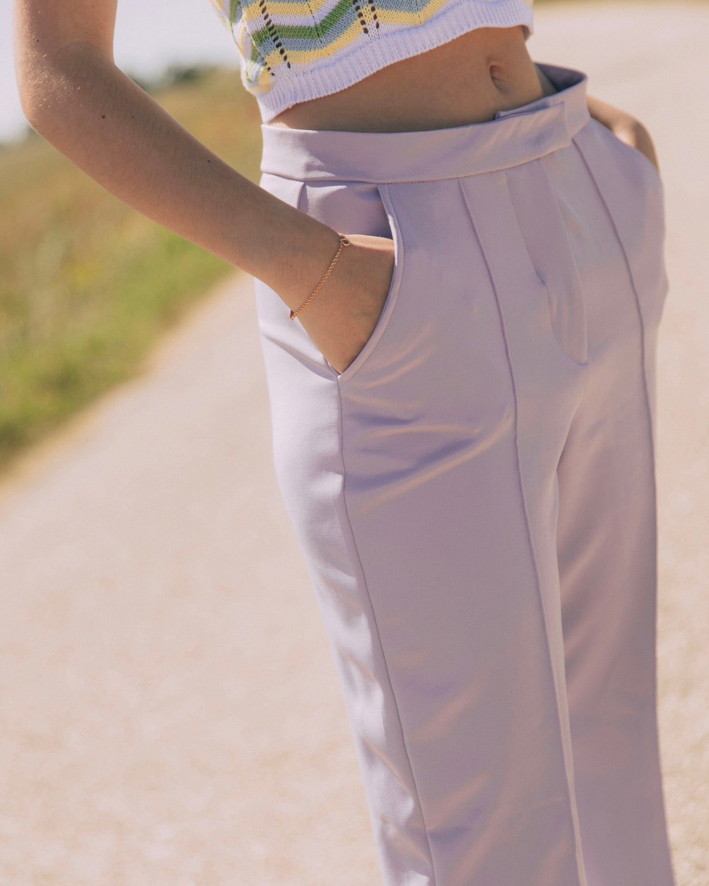 Lilac soul pants